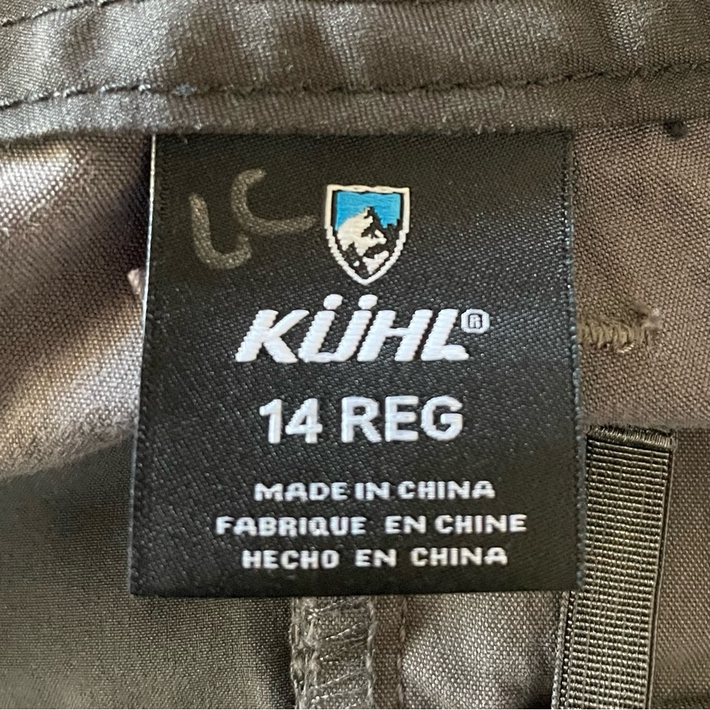Kuhl Spire Roll up Hiking Pants Women’s 14 Gray Utility Straight Cargo Outdoor - Picture 13 of 16